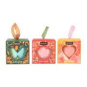Sence Bath Bomb 150g MIX 3 druhy Butterfly green + Flower pink + Heart Orange