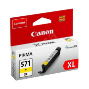 Atramentová náplň Canon CLI-571Y pre MG 5750/5751/6850/6851/7750/7751 yellow XL (11 ml)