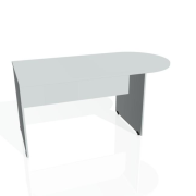 Doplnkový stôl Gate, 160x75,5x80 cm, sivá/sivá