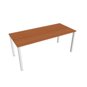 Rokovací stôl Uni, 180x75,5x80 cm, čerešňa/biela