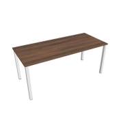 Rokovací stôl Uni, 180x75,5x80 cm, orech/biela