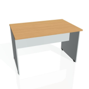 Rokovací stôl Gate, 120x75,5x80 cm, buk/sivá
