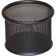 Drôtený stojan na kancelárske spony 90x68mm čierny