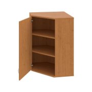 Rohová skriňa Strong, L, horná, 80x115,2x40 cm, jelša/jelša