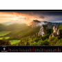 Nástenný kalendár Slovakia Panorama 48,5 x 33,4 cm 2025