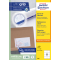 Etikety univerzálne 105x70mm Avery A4 100 hárkov
