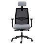 Kancelárska stolička Tullio SN SL PDH, BN5 sivá