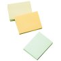 Samolepiaci bloček, 38x51 mm, mix pastelových farieb, 3x100 lístkov