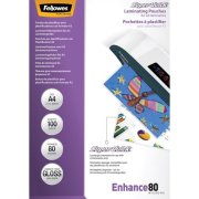 Laminovacie fólie Fellowes 216x303 A4 80mic Superquick