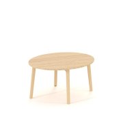 Konferenčný stolík ROOT okrúhly, d=90/v=47,7cm, dub