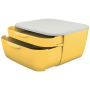 Zásuvkový box Leitz Cosy teplý žltý
