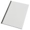 Kartónové obálky na krúžkovú väzbul GBC LeatherGrain A4 biele