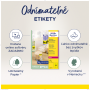 Etikety Avery odnímateľné 99,1x38,1 mm neónové žlté