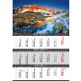 Nástenný kalendár 3-mesačný Hory 31,5 x 45 cm 2026