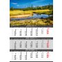 Nástenný kalendár 3-mesačný Hory 31,5 x 45 cm 2026