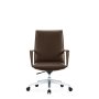 Kancelárske kreslo Carlo Conference, hnedé