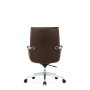 Kancelárske kreslo Carlo Conference, hnedé