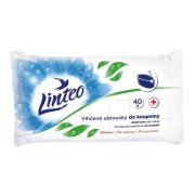 Vlhčené obrúsky LINTEO Satin do kúpeľne, 40 ks