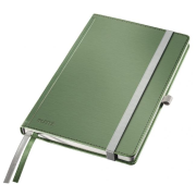 Zápisník linajkový A5 Leitz Style tvrdé dosky zelenkavý