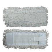 Mop 50 cm smyčka + prestrih Klaro - biely jazyk