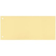 Kartónový rozraďovač Q-CONNECT úzky žltý