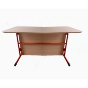 Učiteľská katedra bez zásuvky, červená