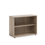 Policová skriňa BASIC, otvorená, 100x40x75,3cm, dub Sonoma