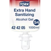 Gélový dezinfekčný prostriedok na ruky TORK Alcohol S4, 1000 ml