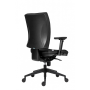 Kancelárska stolička GALA Plus SL čierna BN7 + podrúčky AR08