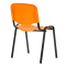 Rokovacia stolička Taurus PN ISO oranžová P15