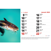 Kalendár stolový Rybársky 2023