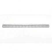 Drôtové hrebene GBC 6mm čierne 3:1