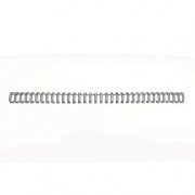 Drôtové hrebene GBC 9,5mm čierne 3:1