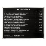 Informačná tabuľa PREMIUM 40x30 cm