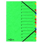 Triediaca zložka 12 PAGNA Easy zelená